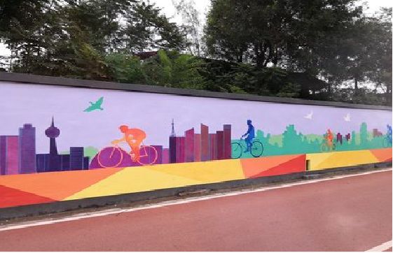 嘉兴墙体彩绘-围墙