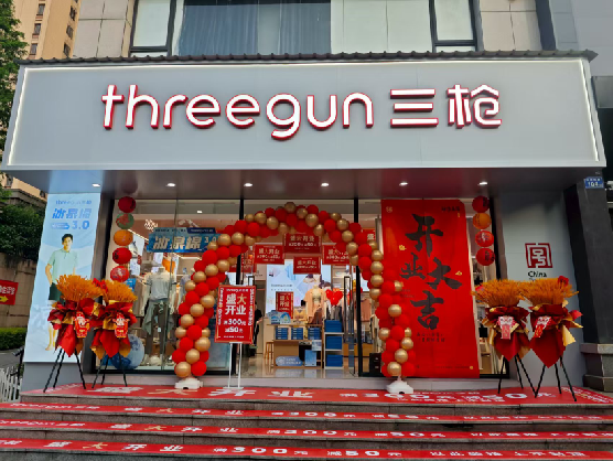 嘉兴三枪连锁店装修