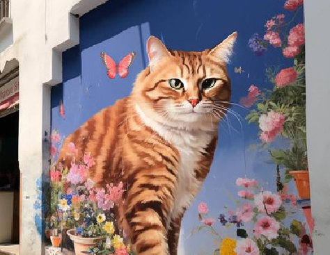 嘉兴自己绘制有个性的手绘墙