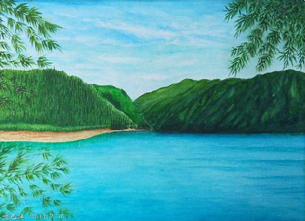 嘉兴在墙绘中，如何绘画绿水青山？