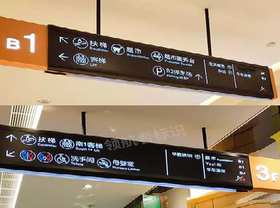 嘉兴如何通过商场标识牌引导客流分布？