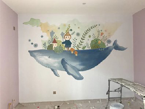 嘉兴手绘墙的特点及优势。