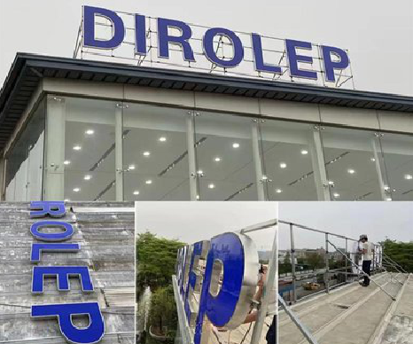 嘉兴楼顶发光字安装的注意事项。